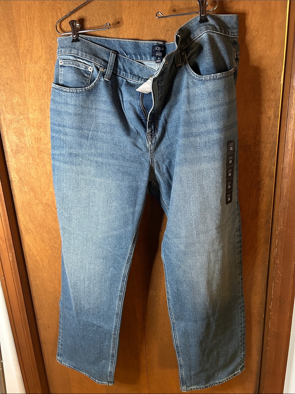 J.Crew women’s mid-rise straight jeans